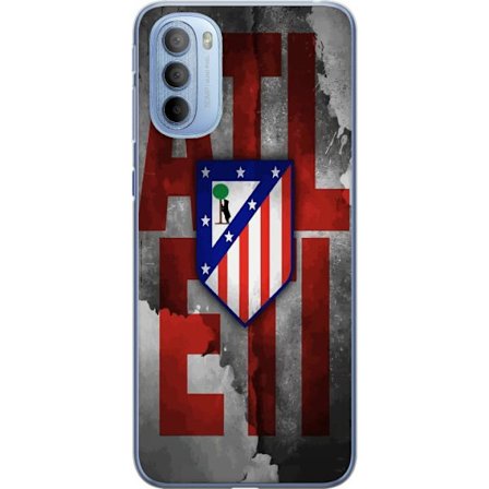 Kompatibelt Mobildeksel til Motorola Moto G31 Atleti grå text