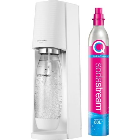 Sodastream Kulsyremaskine Terra, hvid inklusiv kulsyrepatron - Sort | KitchenOne