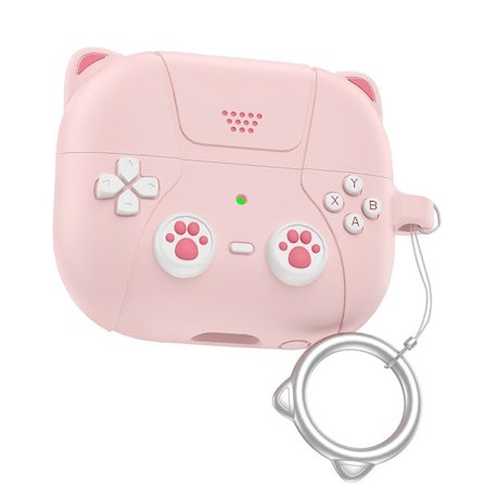 Samsung Galaxy Buds Live/Buds 2/Buds Pro/Buds 2 Pro/Buds FE, blødt silikone beskyttelsesetui, høretelefon skal, pink