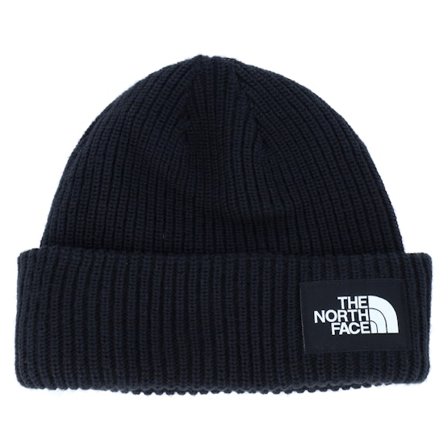 The North Face - Kids Salty Lined Beanie Black Cuff Cuff Black Beanie - @ Hatstore