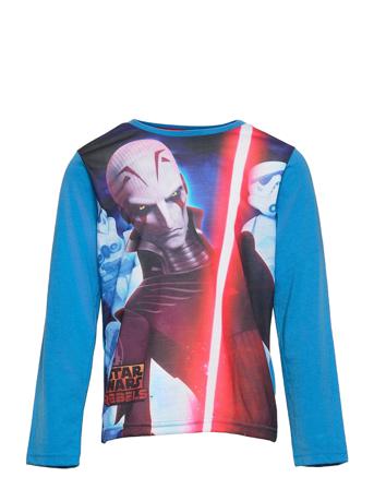 Long-Sleeved T-Shirt T-shirts Long-sleeved T-shirts Multi/mönstrad Star Wars