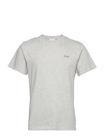 Air T-Shirt - Black T-shirts Short-sleeved Grå Forét