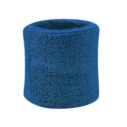 Svettband - Vristband - Korta [8cm] - Dubbelpack - Blå
