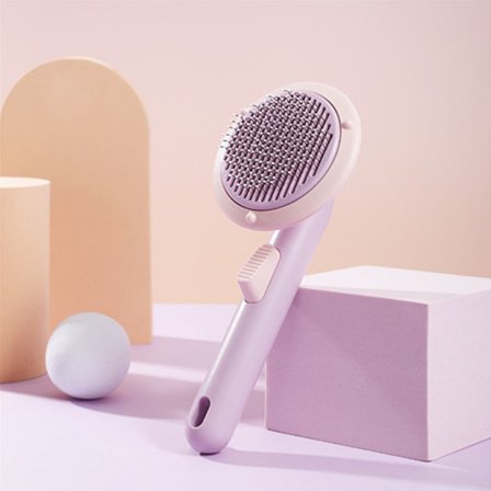 Dog Comb Pumpa Pet Brush LILA