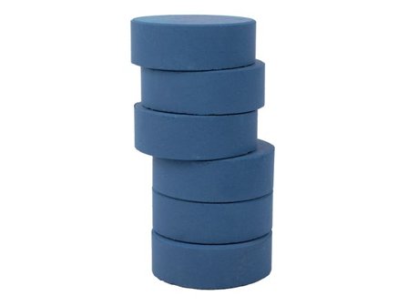 PLAYBOX Färgpuckar 57mm, mörkblå 6/fp - Lyreco - Skola och förskola - Målarfärg och tillbehör - Färgblock