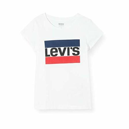 T-shirt Med Kortärm Barn Levi's E4900 Vit (10 År)