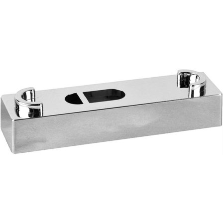 Faluplast 16215 Avstandskloss 10 x 60 mm, for enkelt-/dobbeltklemme, krom, Installasjon