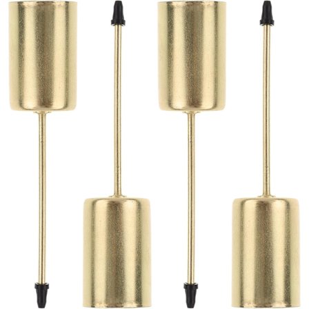 4 st - Ljushållare - ljushållare - ljusstake - Adventskrans ljushållare - metall ljusstake