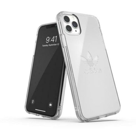 Adidas OR PC Case iso logo iPhone 11 Pro - läpinäkyvä - läpinäkyvä