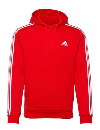 M 3S Fl Hd Hoodie Röd Adidas Performance