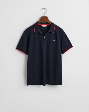 GANT Teenager GANT Piqué-Poloshirt mit Streifen (170)