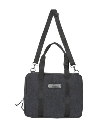Boutique Washed Computer Bag Grey Mads Nørgaard