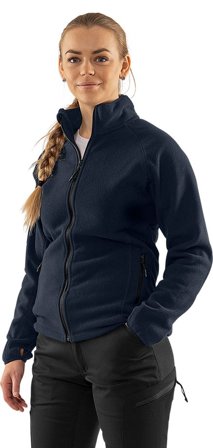 Arbetskläder Fristads Dam Fleecejacka 1498 FLE, dam, Mörk marinblå