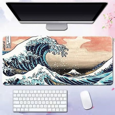 Musemåtte Tastatur Musemåtte PINK 900X400X2MM