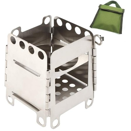 Bærbare Camping Komfurer, Mini Trækomfur til Udendørs Overlevelse Coo