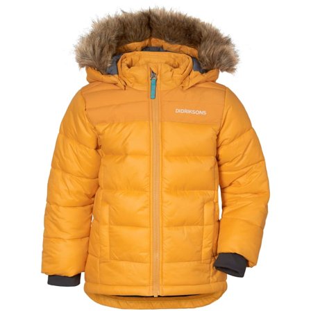 Didriksons Digory Kids Jacket 3 Children Other warmly-lined jackets Yellow 120