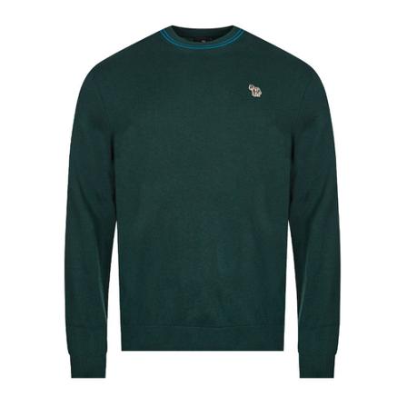 PS By Paul Smith, Round-neck Knitwear Groen, Heren, Maat:M