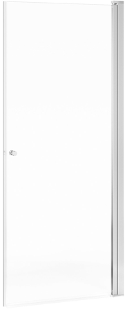 Gustavsberg Square Duschdörr klarglas, blankpolerad profil 90 cm, Badrum