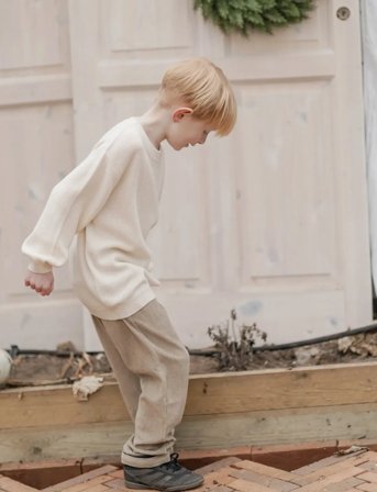 Hanevild Laust Pants - Beige - 86/92