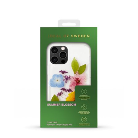 Clear Case iPhone 12 / 12 Pro Summer Blossom