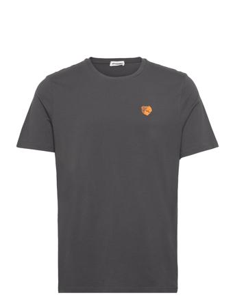 Jaames Chest World T-shirts Short-sleeved Grå ARMEDANGELS