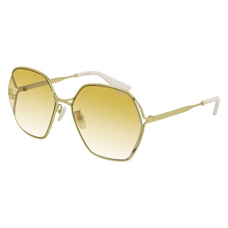 Gucci - Solglasögon - Guld - GG 0818SA 004 6317