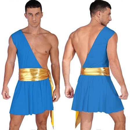 Herre Romersk Gladiator Kostume Antik Græsk Gud Halloween Cosplay Rustning Soldat Rollespil Middelalderlig Ridder Kriger Cosplay Sæt
