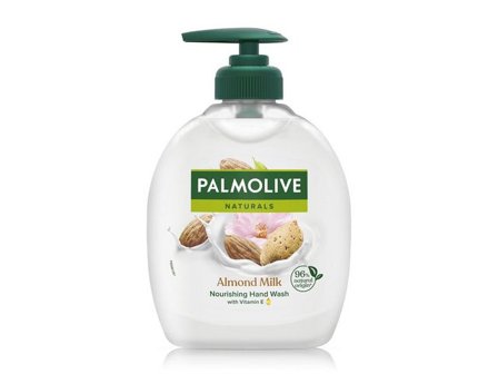 PALMOLIVE Tvål Milk & Almond 300ml - Lyreco - Städ och hygien - Tvål och hygien - Tvål - Flytande