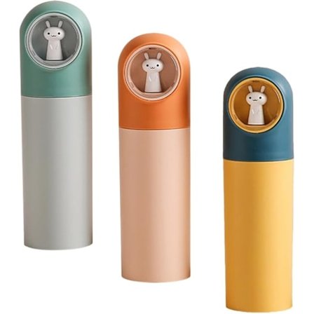 1st Bärbar tandborsthållare Plast Rese-tandborstfodral