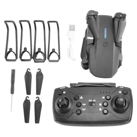 Pro Drone 4K HD -kamera Taitettava Drone Korkeuden Kiinnitys Kaukosäädin Pro Wifi Drone Lahja Lelut Kaksoiskamera