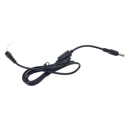 120 cm 2,1 mm x 5,5 mm strømadapter forlængerkabel, 18AWG kraftigt kabel