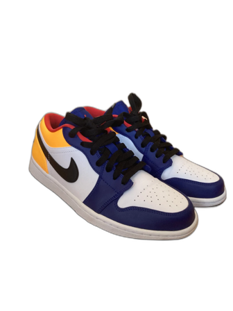 Nike Air Jordan 1 Low yellow blue red size 40,5