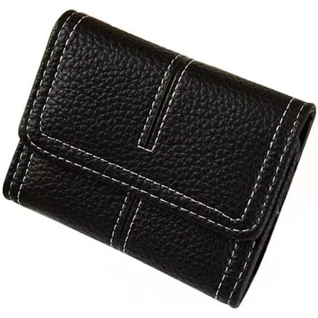 Kreditkortholder, læder kreditkortholder, lynlås bil