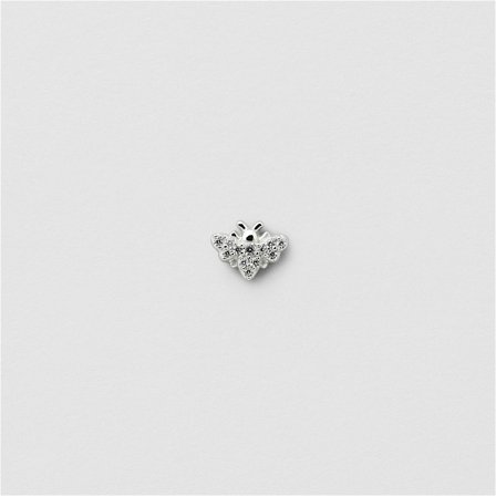Bee Piercing - STERLING SILVER - Safira