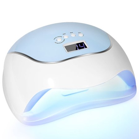 120W Negletørrer, UV Lampe Til Gel Negle Med Fire Justerbare Timere Og 36 UV/LED Lysperler