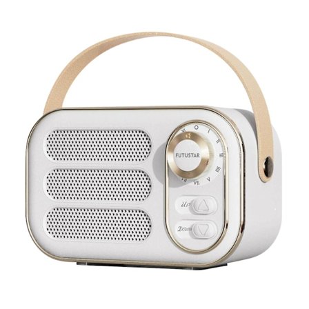 Monitoiminen minikannettava Fm-radio Bluetooth -kaiutin USB Tf-Aux-sisäkäyttöinen retro-design langaton kaiutin