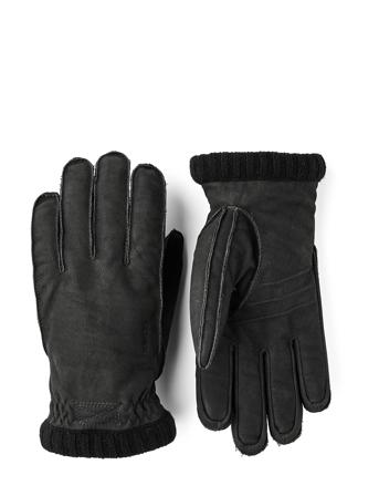 Joar Nubuck Sport Gloves Finger Gloves Black Hestra