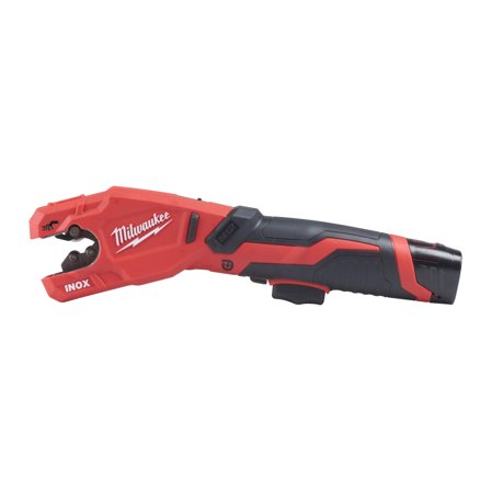Milwaukee M12 PCSS-202C Rørkutter med 2,0 Ah batteri, veske og lader, VVS-utstyr