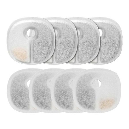 Vannfontenefilter for katt, erstatningsfilter for CHEERBLE automatisk kjæledyrfontene