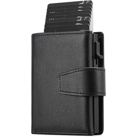 Kortholder med møntlomme | Beskyttende pung til mænd