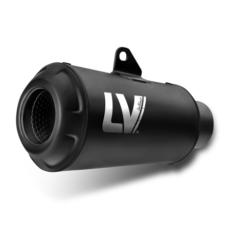 Slip-on Uitlaat LeoVince LV-10 Zwart - Ducati Scrambler Cafe Racer 2017-2020