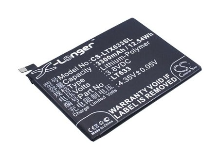 Batteri for smarttelefon, mobil for LeTV Max, MX1, X900