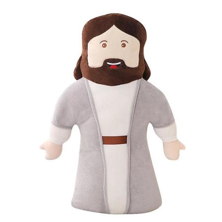 Jesus Plysch 50/70 cm Tecknad Fyllda Jesus Kristus Dockor Leksaker Mjuk kudde Härlig sovkudde för barn Födelsedagspåskpresenter 70cm