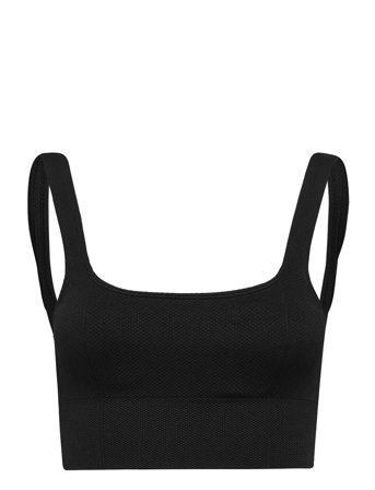 Black Luxe Seamless Bra Black Aim ́n