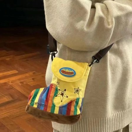 DisneyToyStory Buzz Lightyear Woody Støvler En Skulder Crossbody Taske Tegneserie Møntpung Pung Pige Børns fødselsdagsgave