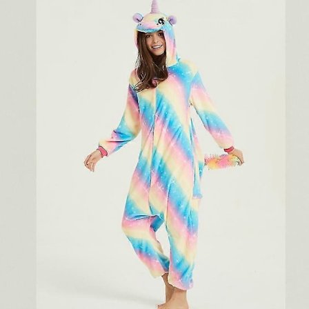 Uusi Näin koulutat lohikäärmeesi Yö-Raivo Hampaaton Cosplay-asut Pyjamat Kylpytakki Naiset Miehet Yöasut Lämmin Paksu Haalari-Perfet