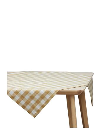Cloth Sofie 140 X140 Cm, Yellow 140 X 140 Cm Home Textiles Kitchen Textiles Tablecloths & Table Runners Yellow Noble House