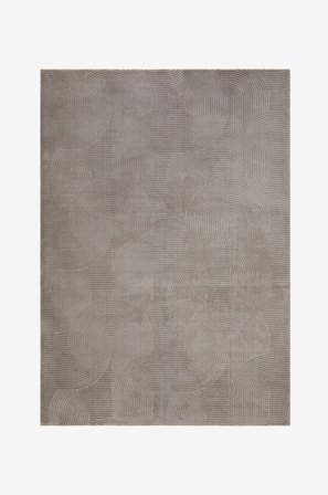 KM Home - Luggteppe Castello - Brun - Lugg- & ryetepper - 160X230 - Fra Homeroom
