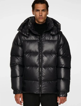 J. Lindeberg Creek Down Jacket - Black - XL