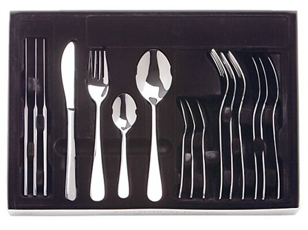 ANNA Bestikksett 16 deler stål